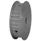 B&B Manufacturing 30XL037-3FA4, Timing Pulley, Aluminum, Clear Anodized,  30XL037-3FA4 - alternate 2